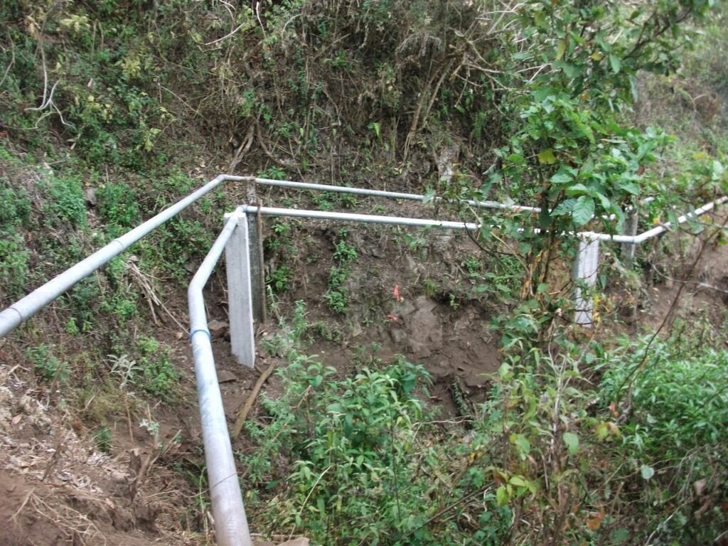 Tuberia de la línea de conducción de agua potable