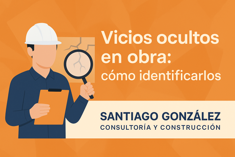 Evita sorpresas al comprar o entregar obra: detecta vicios ocultos con esta guía práctica.